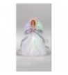 White Fabric Christmas Topper Decoration