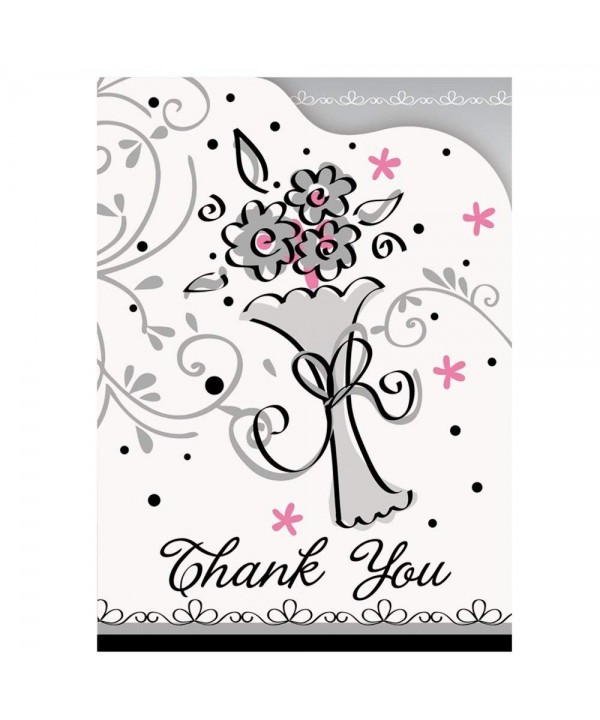 Wedding Style Thank Note Cards