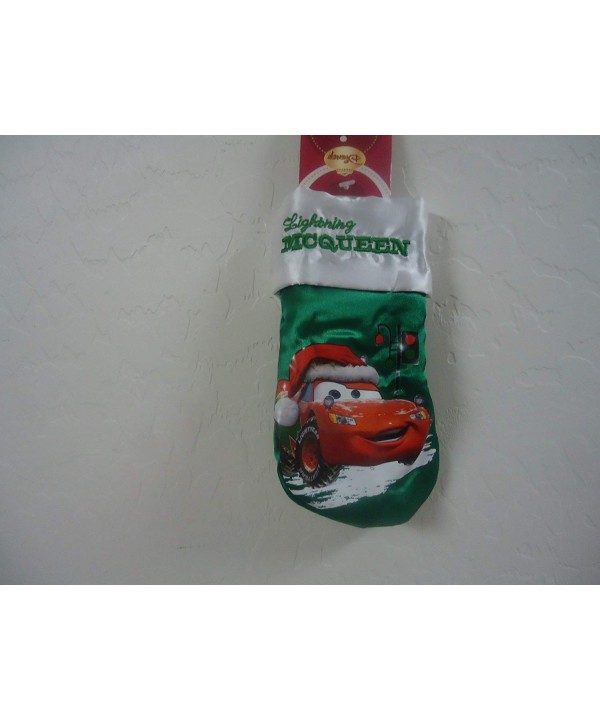 Lightning McQueen Christmas Stocking Embroidery