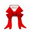 Decoration PVC Bow Red Inch