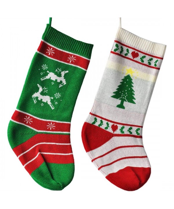 MAZU Christmas Stockings Fireplace Reindeer Christmas