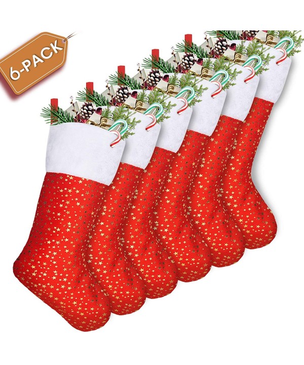 LimBridge Golden Christmas Stockings 18 Inch