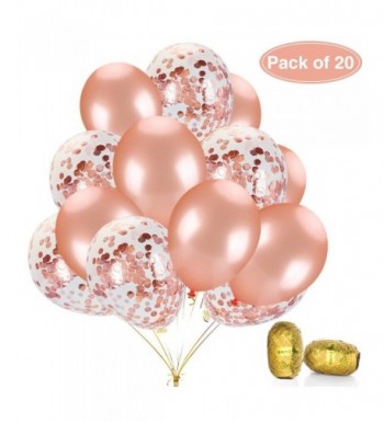 Large Rose Gold Balloons Decorations
