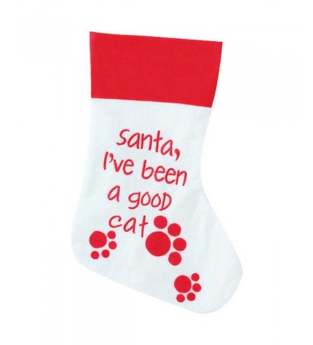 Christmas Shop Stocking Size White