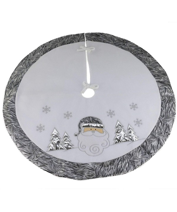 DEJU Embroidered Christmas Snowflake Decoration