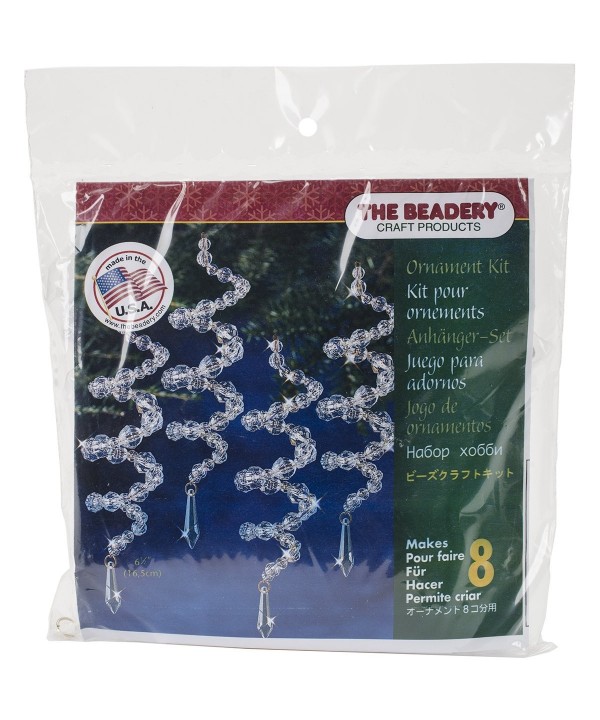 Beadery Holiday Ornament Crystal Spirals