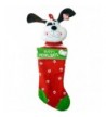 Happy Howlidays Plush Christmas Stocking