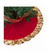 OurWarm Non Woven Christmas Golden Decorations