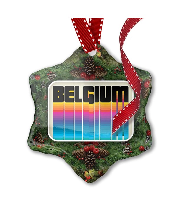 NEONBLOND Christmas Ornament Countries Belgium