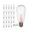 24 Pack Replacement Candelabra BaseST40 Outdoor