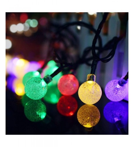 Solar String Lights 7m Waterproof Crystal