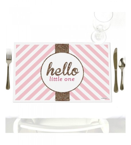 Hello Little One Decorations Placemats