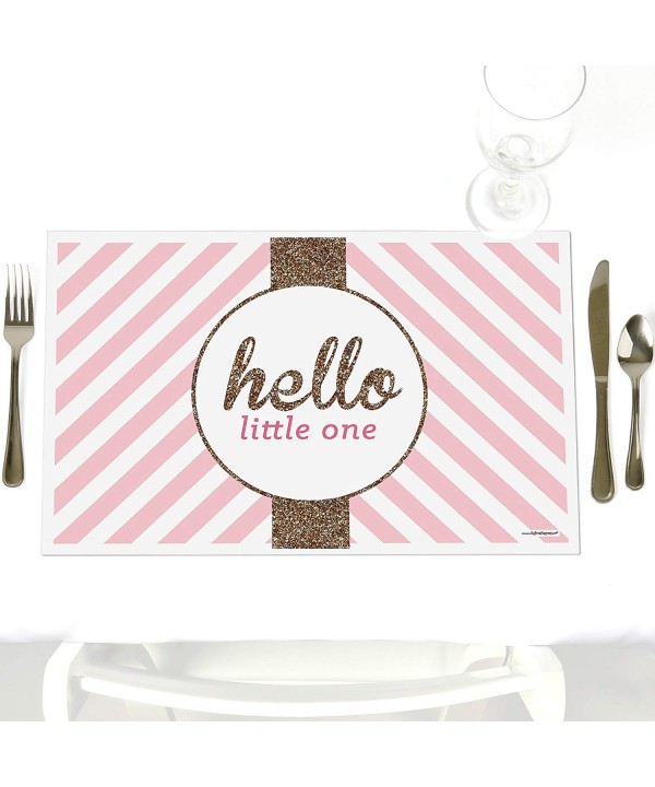 Hello Little One Decorations Placemats