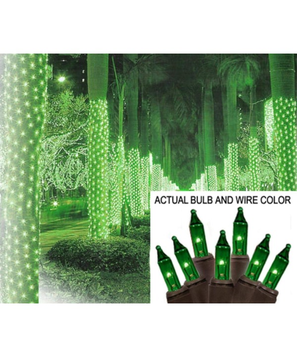 Sienna Green Christmas Style Lights