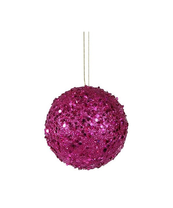 Vickerman Holographic Drenched Christmas Ornament