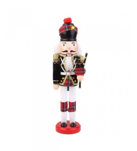 MagiDeal Painted Wooden Nutcracker bagpipes