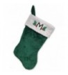 Monogrammed Me Embroidered Christmas Stocking