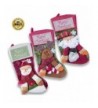 Christmas Stockings Snowman Characters Decorations