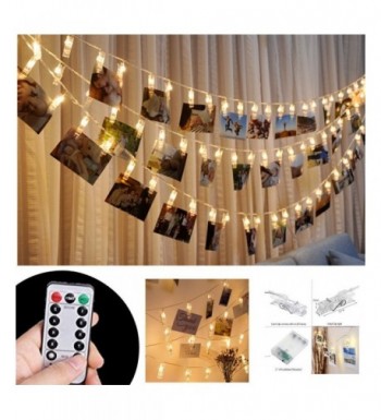 Ablest Photo Clothespin String Lights