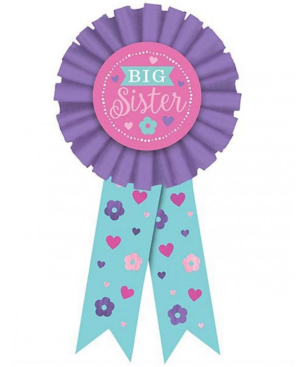 Shower Purple Big Sister Ribbon