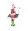 Santa Pigeon Ostrich Tree Topper