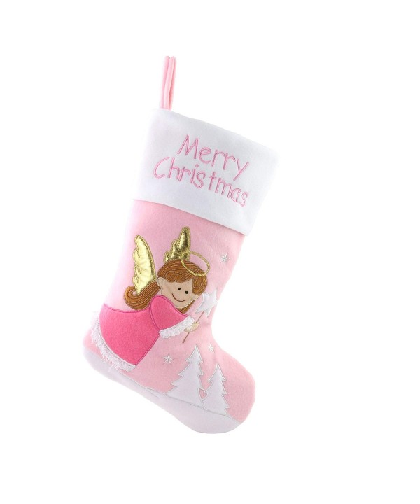 WEWILL Christmas Stockings Embroidered Decoration