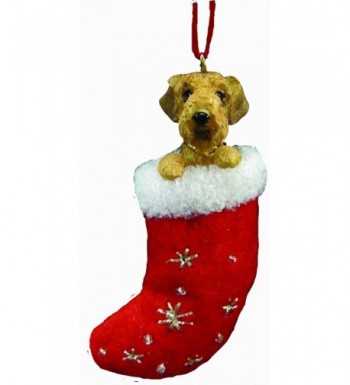 Pets ORN221 57 Airedale Stocking Ornament
