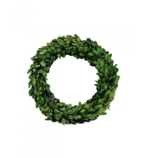 D Jacware Preserved Boxwood Wreath Indoor