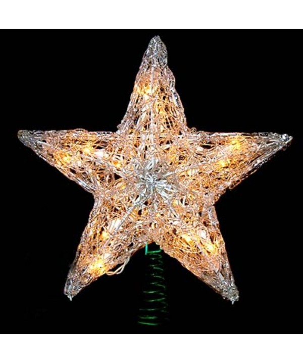 KSA Lighted Crystal Christmas Topper