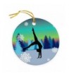 ChalkTalkSPORTS Gymnastics Porcelain Silhouette Christmas