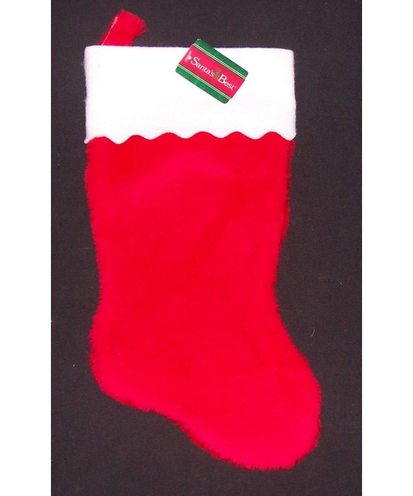 Christmas Stockings Long White Hanging