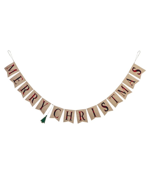 Evergreen Merry Christmas Seasonal Banner Evergreen Merry Christmas Seasonal Banner