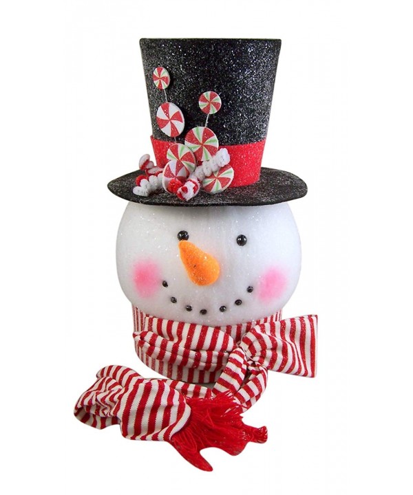 RAZ Imports Chocolate Holiday Snowman