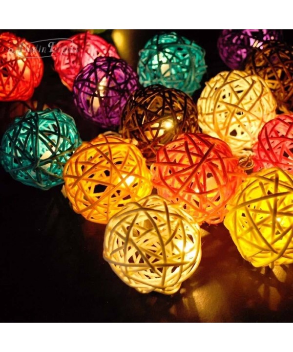 Rattan Flexible Romantic Lighting Colorful Rattan Flexible Romantic Lighting Colorful