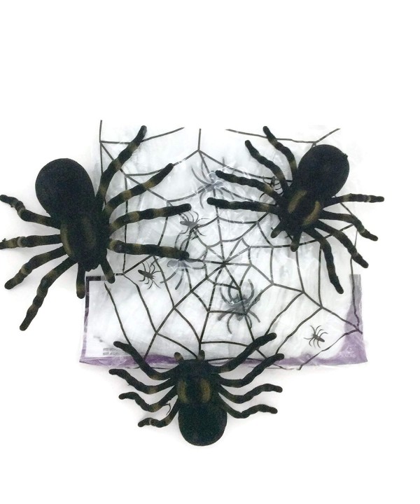 Halloween Spider Webbing Tarantula Spiders