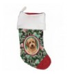 Goldendoodle Red Breed Christmas Stocking