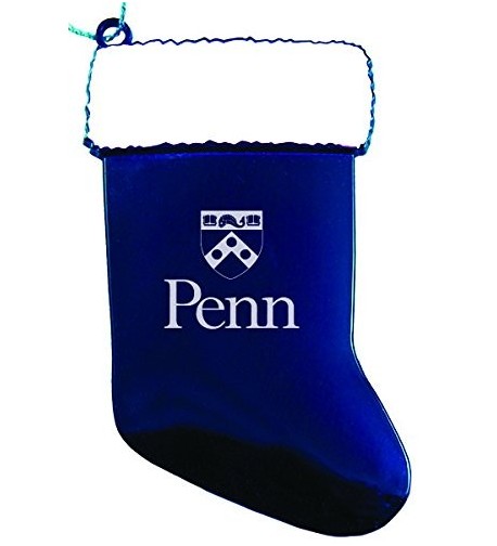 University Pennsylvania Chirstmas Stocking Ornament