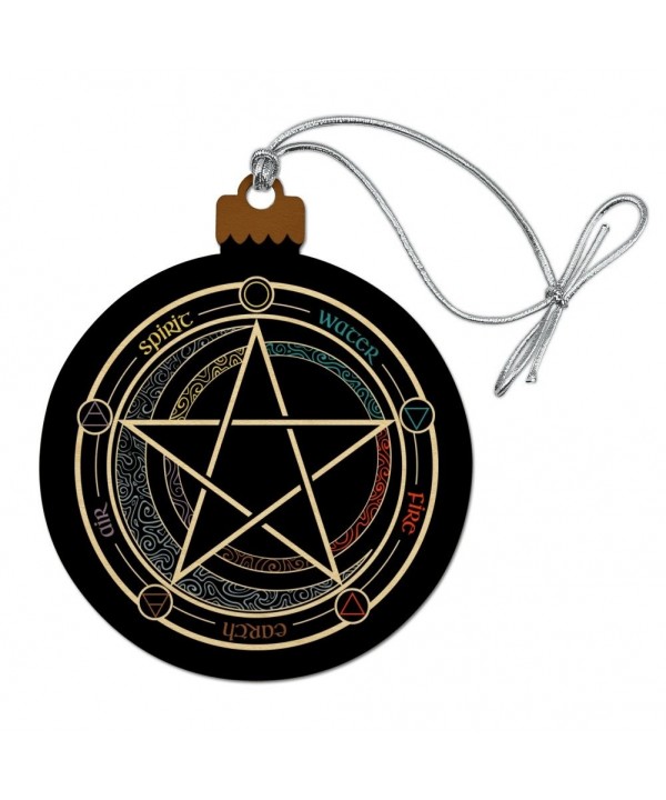 Pentagram Pentacle Christmas Holiday Ornament