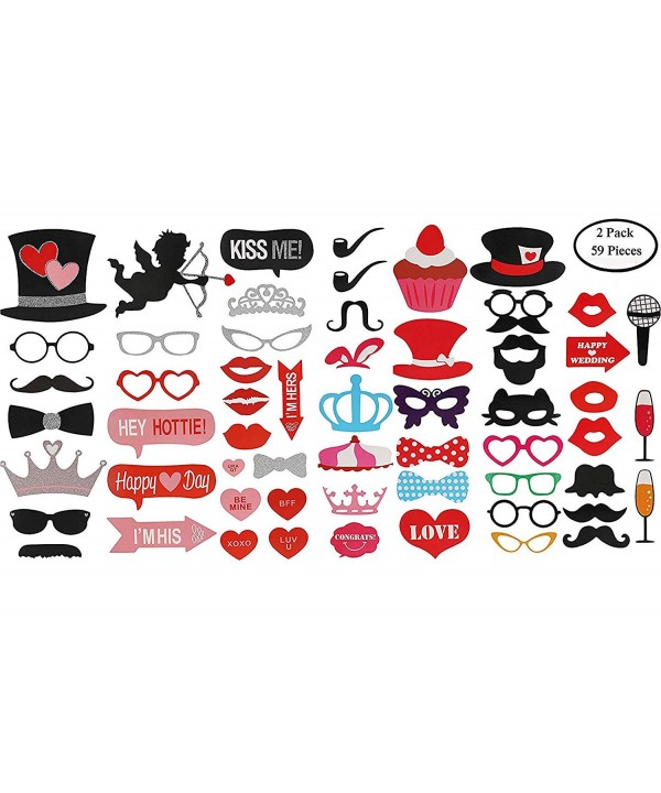 KissDate Valentines Mustaches Perfect Decorations Graduation