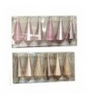 Rose Champagne Christmas Chandelier Ornaments