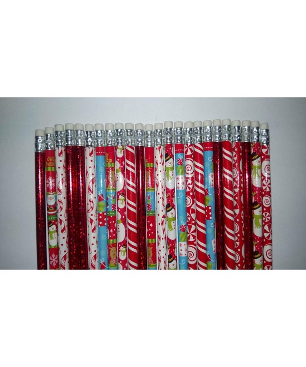 Holiday Christmas Pencils Stocking Stuffers