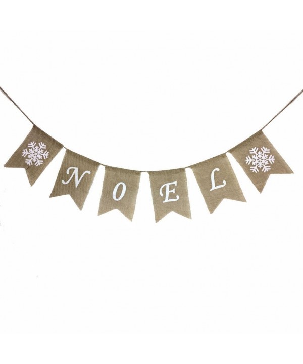 Tinksky Snowflake Banners Decorations Christmas