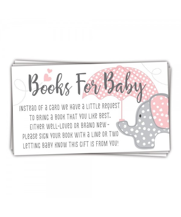 Elephant Books Shower Request Cards