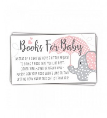 Elephant Books Shower Request Cards