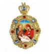 Jeweled Nativity Religious Christmas Ornament