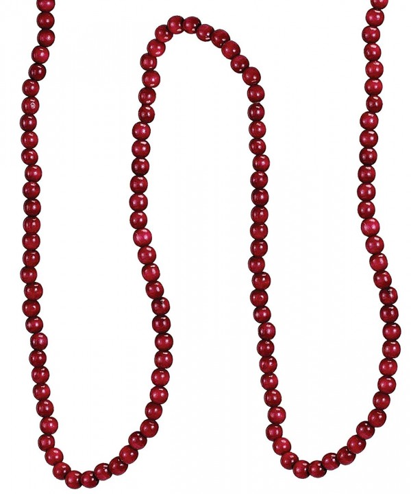 Kurt Adler Wooden Cranberry Garland