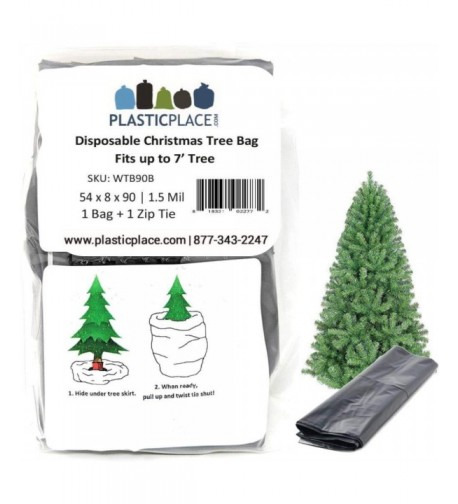 Plasticplace Christmas Disposal Storage Bag Fits