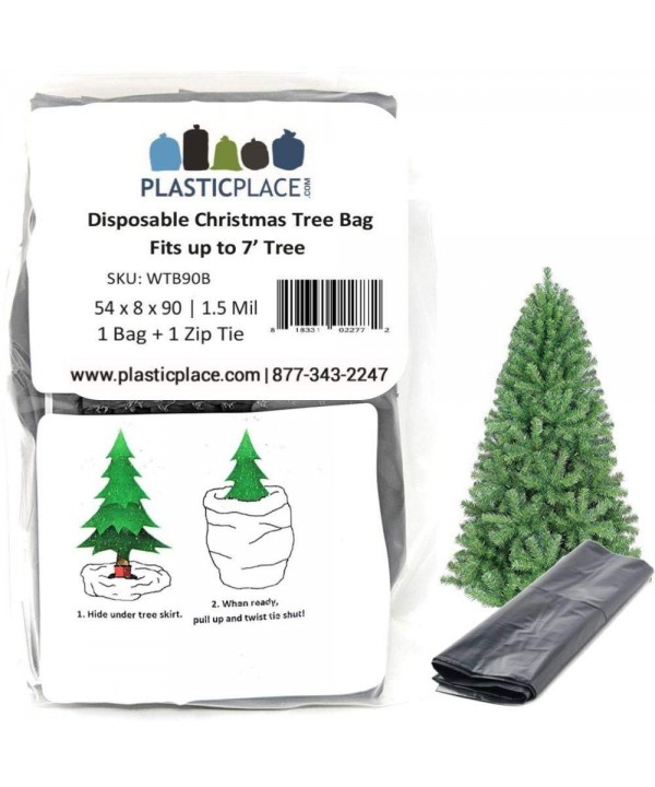 Plasticplace Christmas Disposal Storage Bag Fits