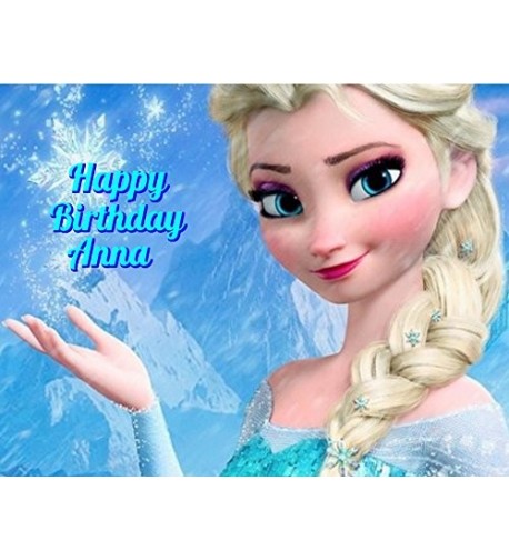 Frozen Personalized Custom Customized Birthday