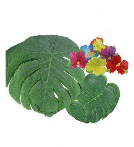 Tropical Decoration Supplies13 Simulation HibiscusTropicalLeaf